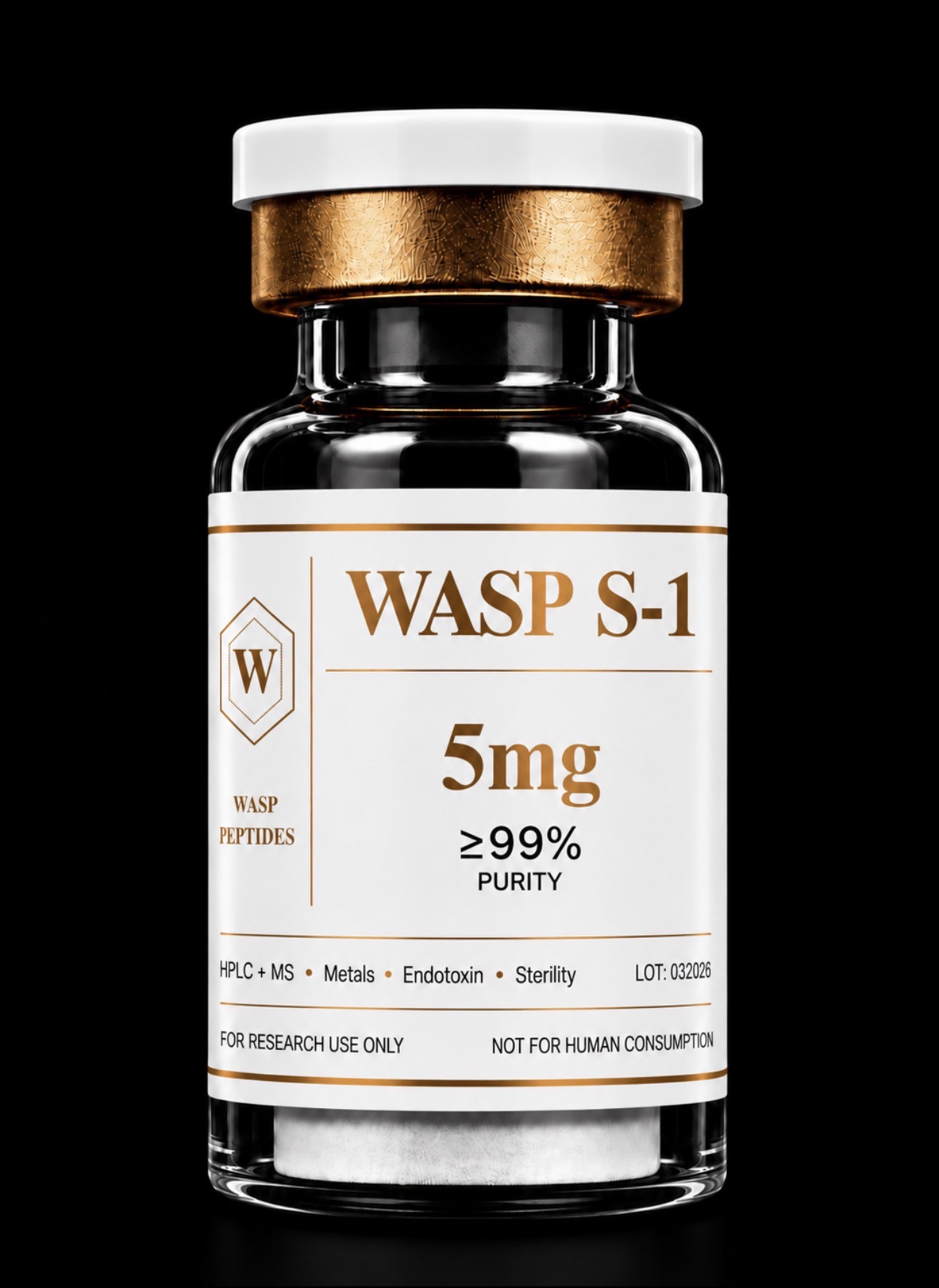 WASP S-1 5mg research peptide vial